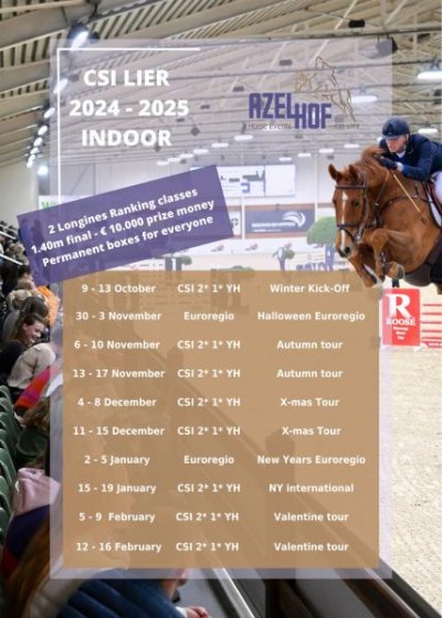 AUTUMN TOUR CSI2*1*YH Lier 6-17 November